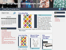 Tablet Screenshot of mendesignstyle.com